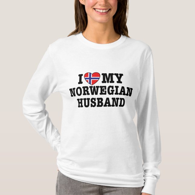 Norwegian Husband T-Shirt (Front)