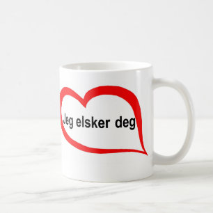 Norwegian I love you Coffee Mug