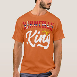 Norwegian King Norway Norwegian Norway Flag T-Shirt