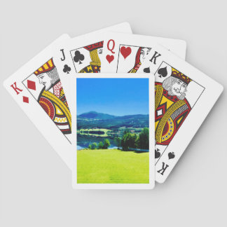 norwegian landscape playing cards