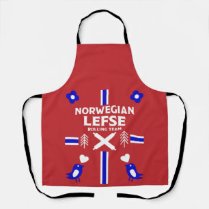Norwegian Lefse Flatbread Apron