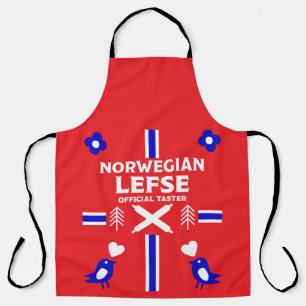 Norwegian Lefse Flatbread Apron