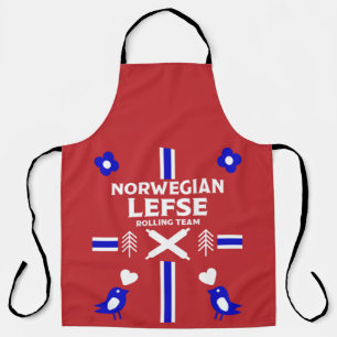 Norwegian Lefse Flatbread Apron