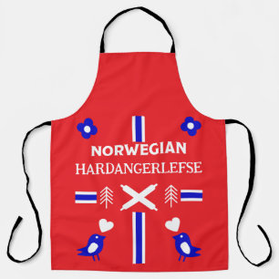 Norwegian Lefse Flatbread Apron