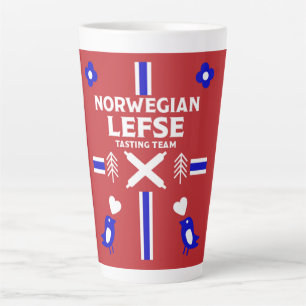 Norwegian Lefse Flatbread  Latte Mug