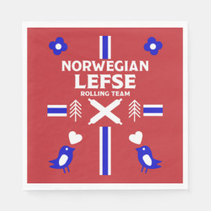 Norwegian Lefse Flatbread Napkin