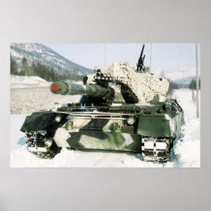 Norwegian Leopard 1 Poster