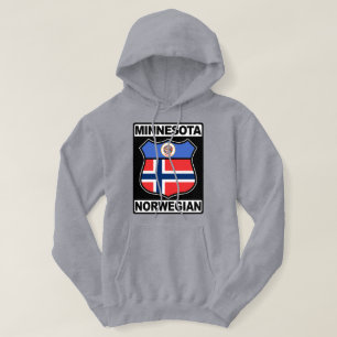 Norwegian Minnesotan American   Hoodie