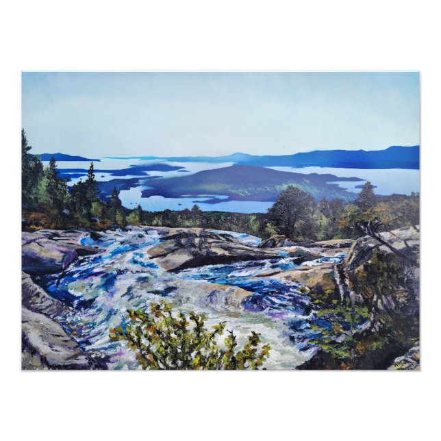 Norwegian Mountain Photo Print (Front)