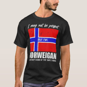 Norwegian Pride Scandinavia Norway Flag Proud Norw T-Shirt