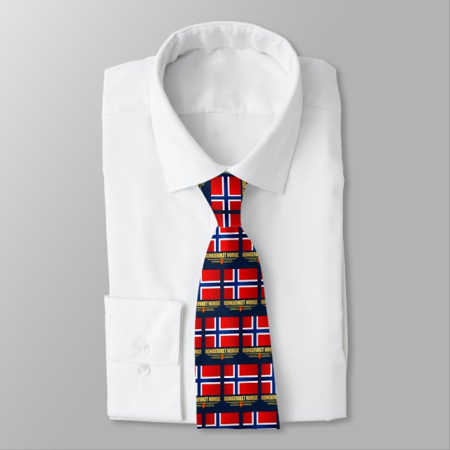 Norwegian Pride Tie (Tied)