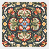 Norwegian Rosemaling Decorative Folk Art