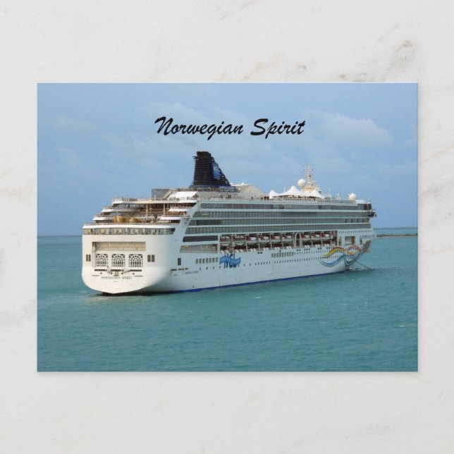 Norwegian Spirit Postcard (Front)