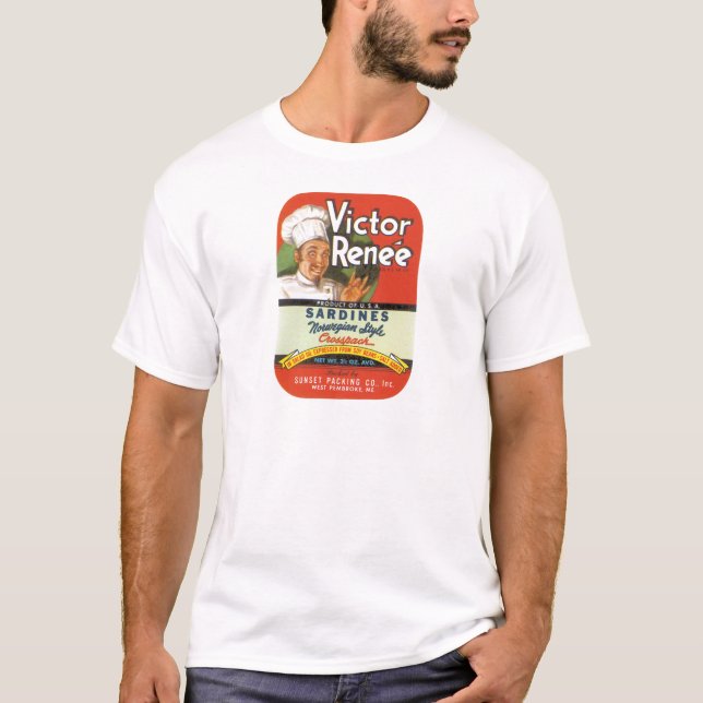 Norwegian Style Sardines T-Shirt (Front)