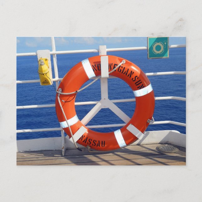 Norwegian Sun Postcard (Front)