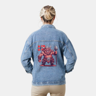 Norwegian Troll Denim Jacket