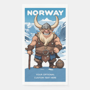Norwegian Troll Napkin