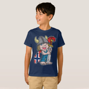 Norwegian Troll Norway Flag T-Shirt