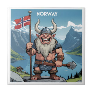 Norwegian Troll Tile