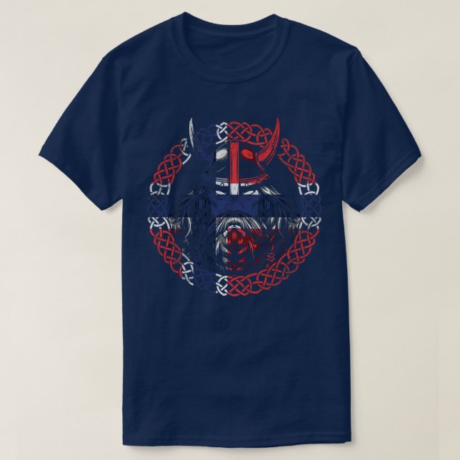 Norwegian Viking Warrior 6 T-Shirt (Design Front)