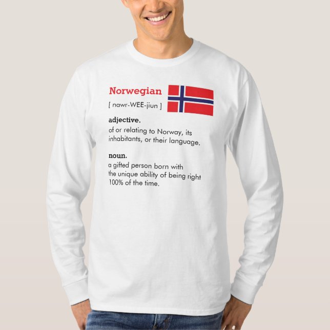 Norweigen Definition Tee (Front)