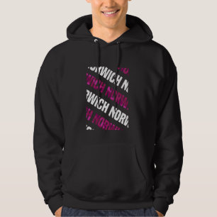 Norwich Camo Pattern Pink Camouflage Hoodie