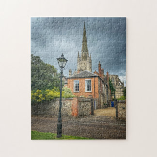 Norwich Cathedral Jigsaw Jigsaw Puzzle