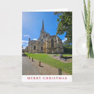 Norwich Cathedral view Christmas card