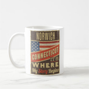 Norwich Connecticut Coffee Mug