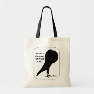 Norwich Cropper Pigeons Stand Tall Tote Bag