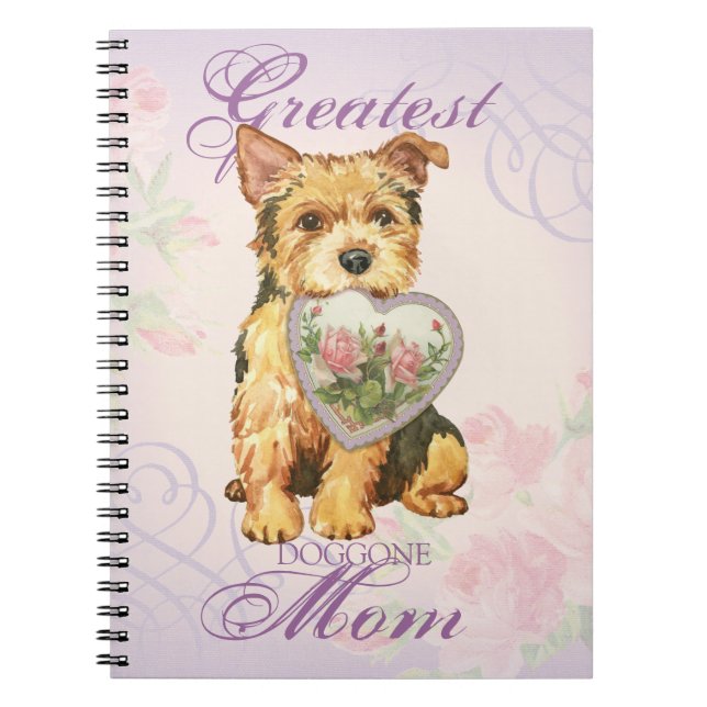 Norwich Heart Mum Notebook (Front)