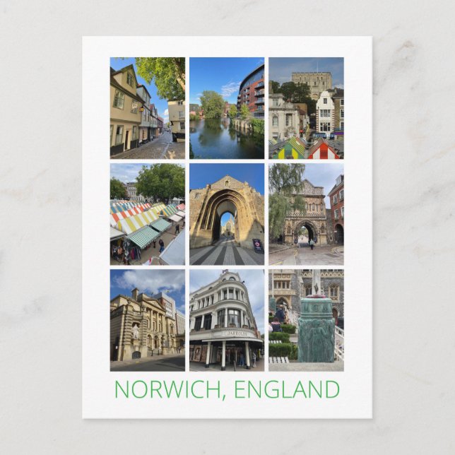 Norwich Postcard (Front)