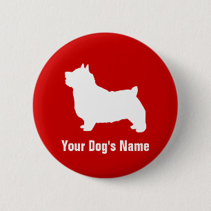 Norwich Terrier ノーリッチ・テリア 6 Cm Round Badge