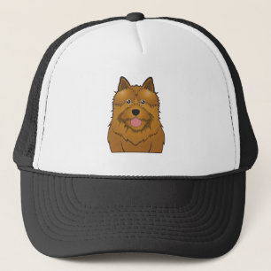 Norwich Terrier Cartoon Trucker Hat