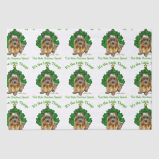 Norwich Terrier Christmas Tissue Paper