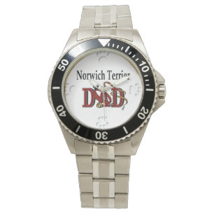 Norwich Terrier Dad Gifts Watch