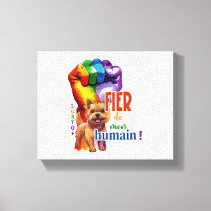 Norwich Terrier dog Canvas Print