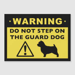 Norwich Terrier Funny Guard Dog Warning
