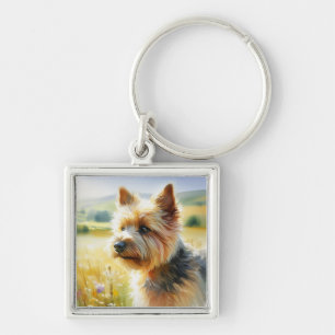 Norwich Terrier Key Ring