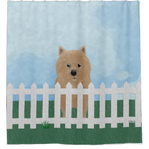 Norwich Terrier Shower Curtain