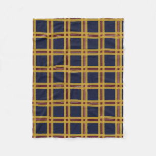 Norwich University Tartan Fleece Blanket