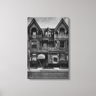 Nos 9 - 11 Spadina Road 3 Old Film Version Canvas Print