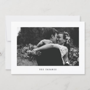 Nos Casamos - foto boda anuncio Spanish