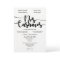 NOS CASAMOS SPANISH WEDDIN INVITATION