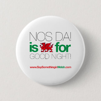 NOS DA! 6 CM ROUND BADGE