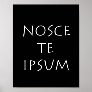 Nosce te ipsum poster