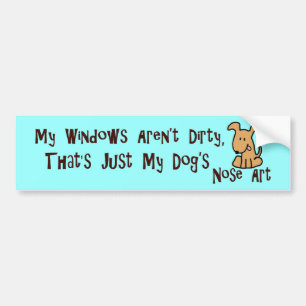 Nose Art Bumper Sticker