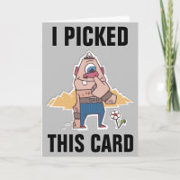 NOSE PICKER FUNNY BIRTHDAY CARDS