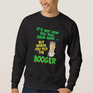 Nose Picking Inspired Nose Picker Related Picking Sweatshirt