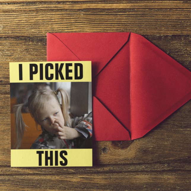 NOSE PIICKING LITTLE GIIRL FUNNY BIRTHDAY CARDS (Creator Uploaded)